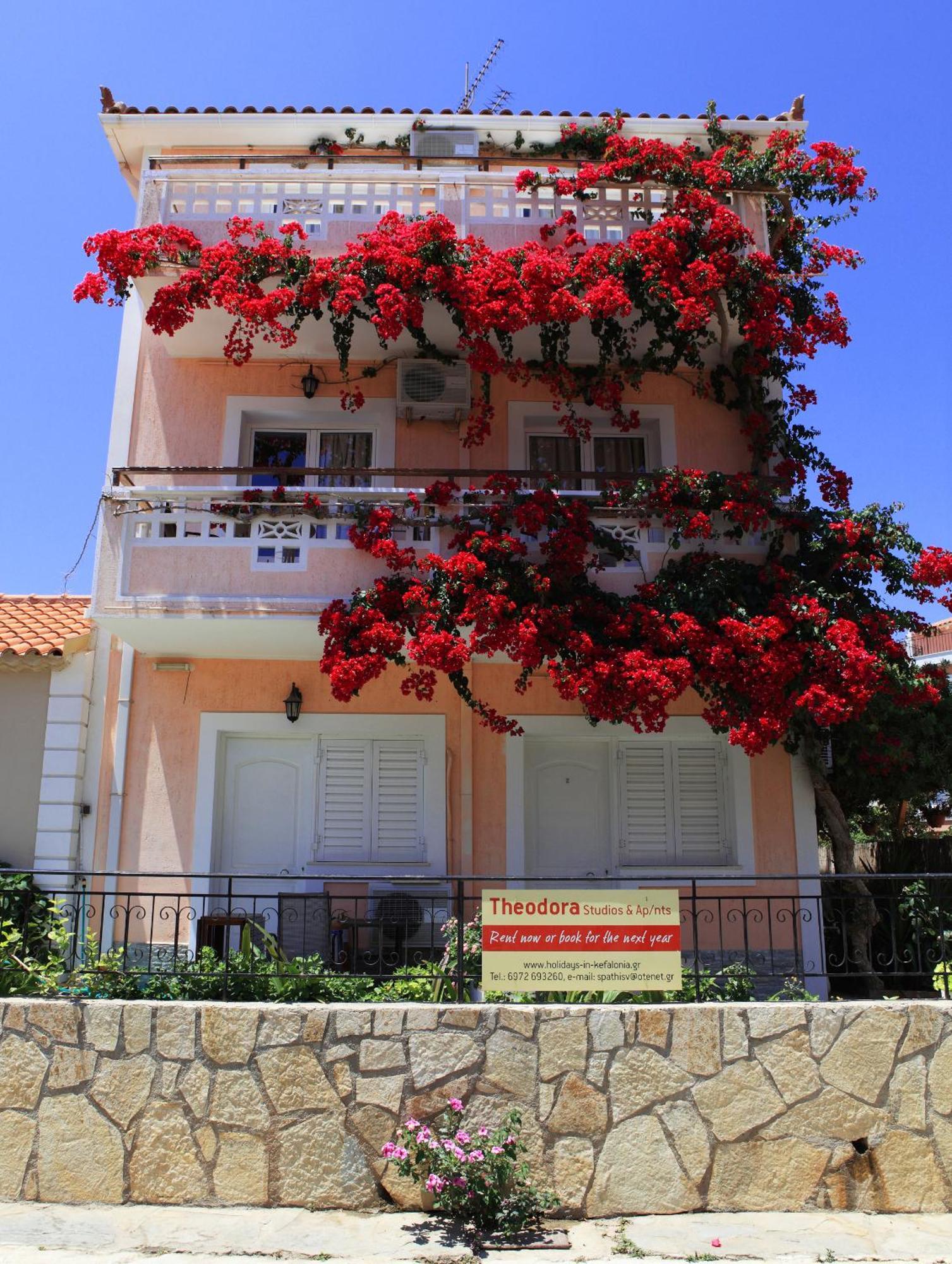 Theodora Studios & Apartments Skala  Buitenkant foto